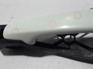  Rear side door opening handle outer and its details 