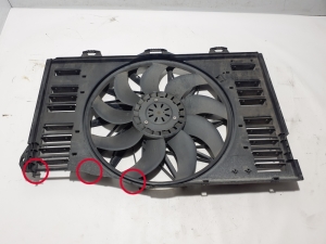  Cooling fan and its parts 