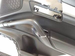  Upholstery of rear side doors 