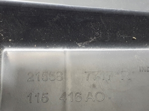  Déflecteur d'air pour radiateur intercooler 