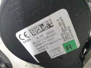  ceinture de sécurité avant 